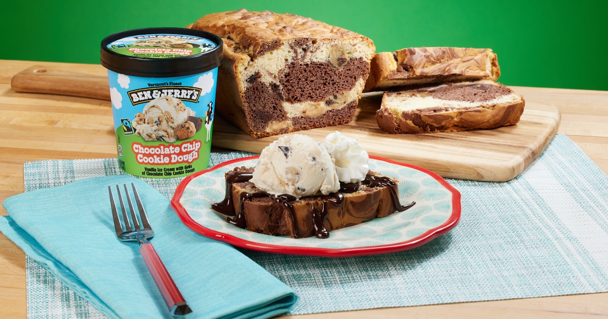 2Ingredient Ice Cream Bread Ben & Jerry’s